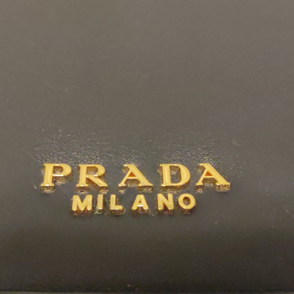 PRADA Blue Leather Purse - Picture 2 of 3